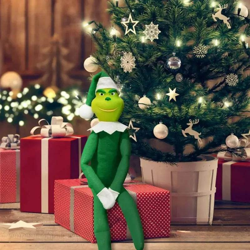 Schelmischer Weihnachtswichtel Grinch