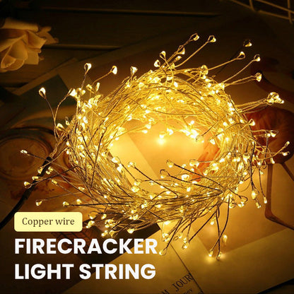 Kupferdraht-Lichterkette Firecracker