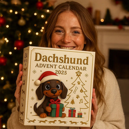Dackel Adventskalender 2025