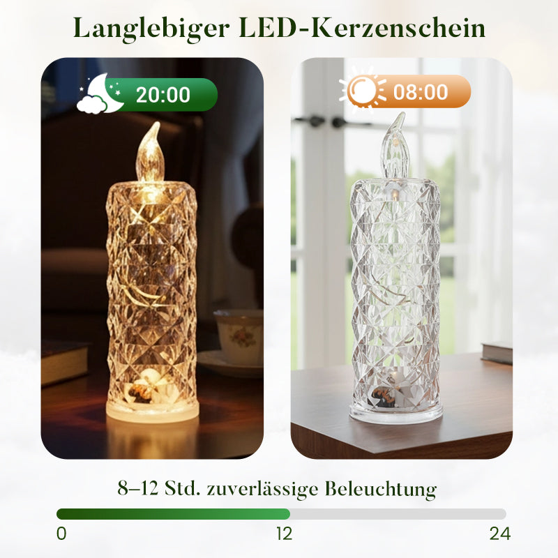 LED-Kristallkerzenlichter