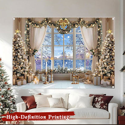 Weihnachts-Schneelandschaft