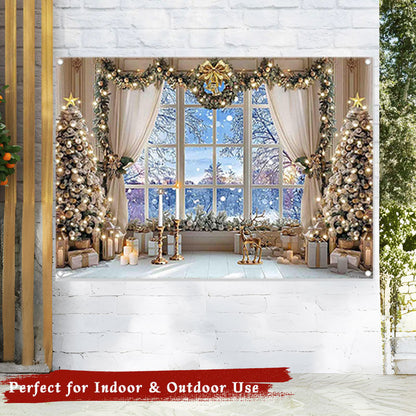 Weihnachts-Schneelandschaft