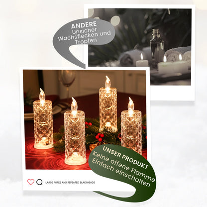 LED-Kristallkerzenlichter