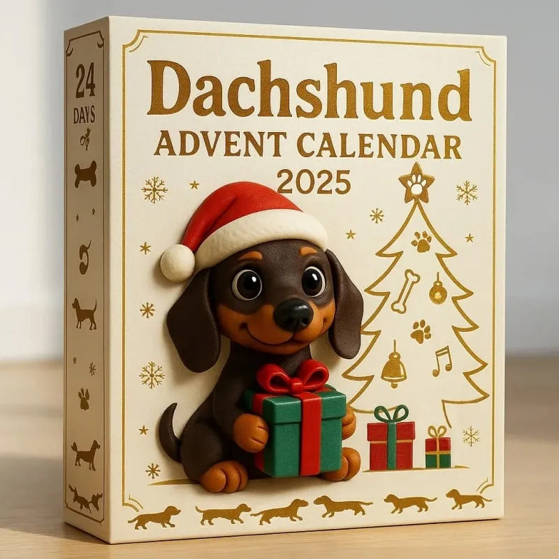 Dackel Adventskalender 2025