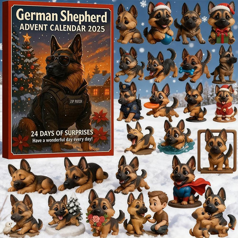 German Shepherd Advent Calender 2025