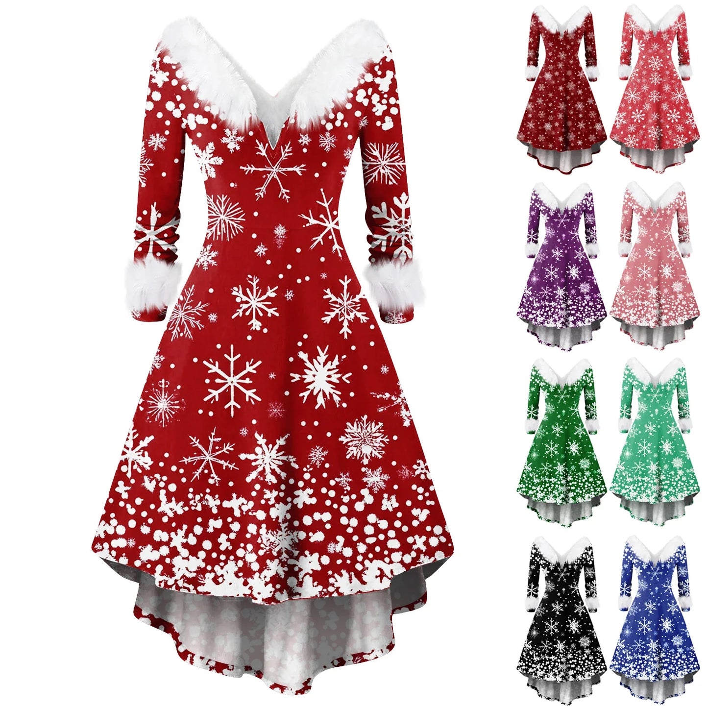 Weihnachts-Abendkleid