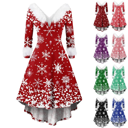 Weihnachts-Abendkleid
