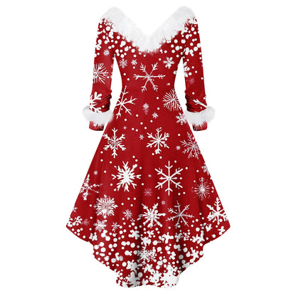 Weihnachts-Abendkleid