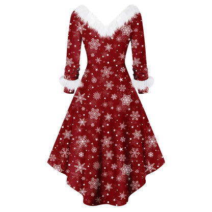 Weihnachts-Abendkleid