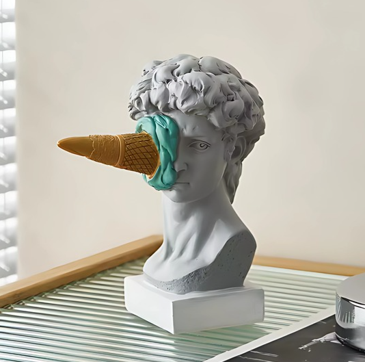 Eiscreme David | Skulptur