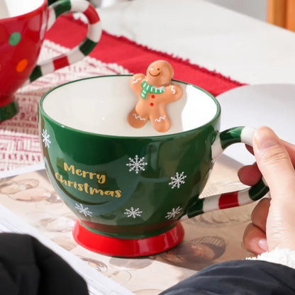 Weihnachtsbecher mit Santa Claus